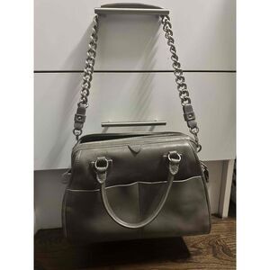 Marc Jacobs Womens Vintage Handbag Size Fair Grey Chain Strap Leather